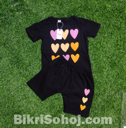 Baby Combo Set T-shirt and Half - Pant